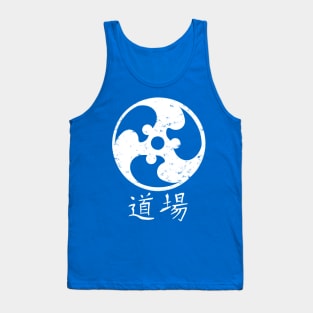 Blue Eye Samurai Taigen Shindo Dojo Symbol Tank Top